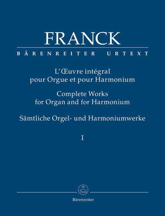 Franck Complete Works for Organ Vol1 BA
