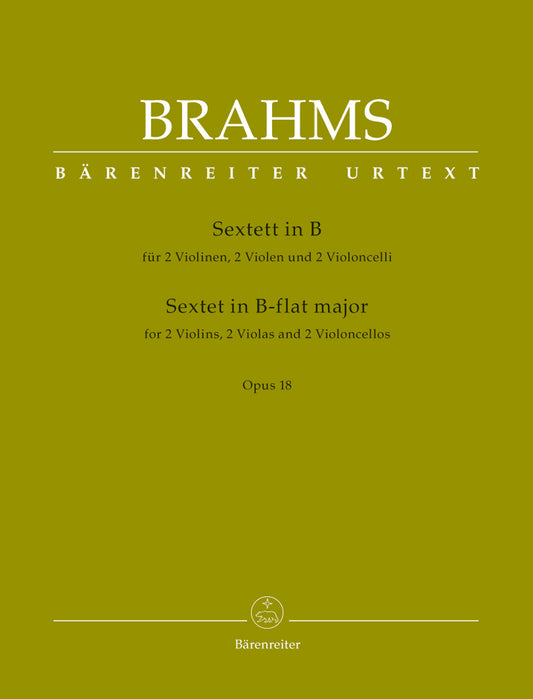 Brahms Sextet Bb Op18 Pts BA