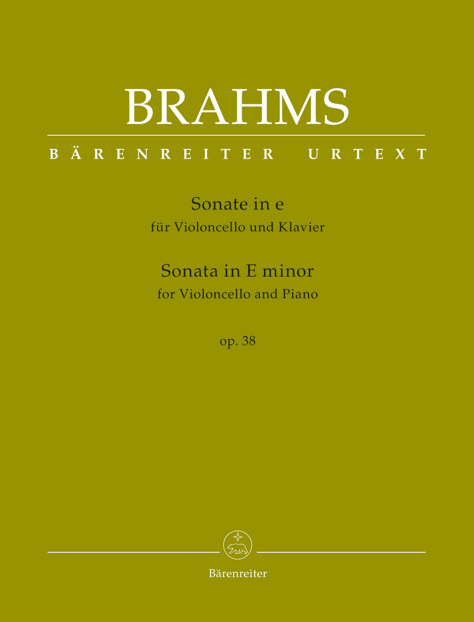 Brahms Sonata in Emin Vc&Pno Op38 BA
