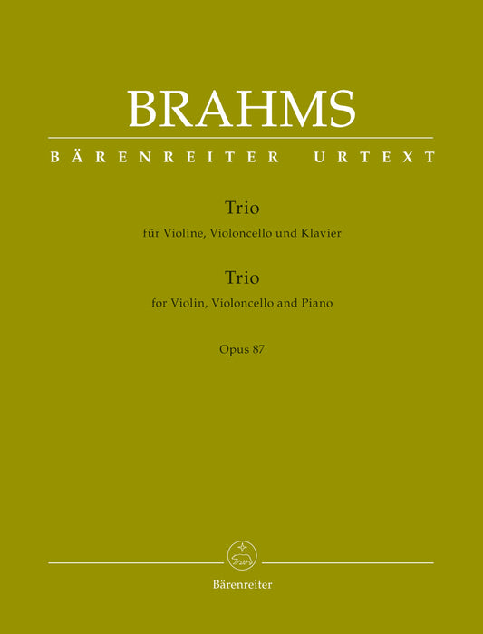 Brahms Pno Trio Op87 Pts BA