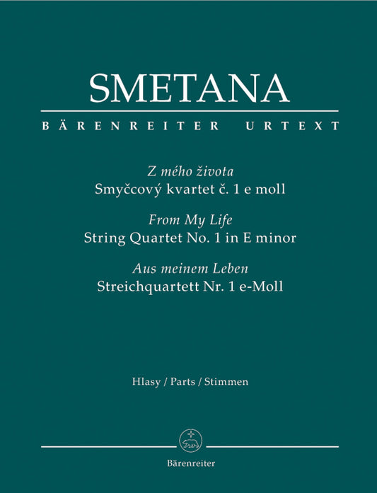 Smetana String Quartet No.1 Parts BA