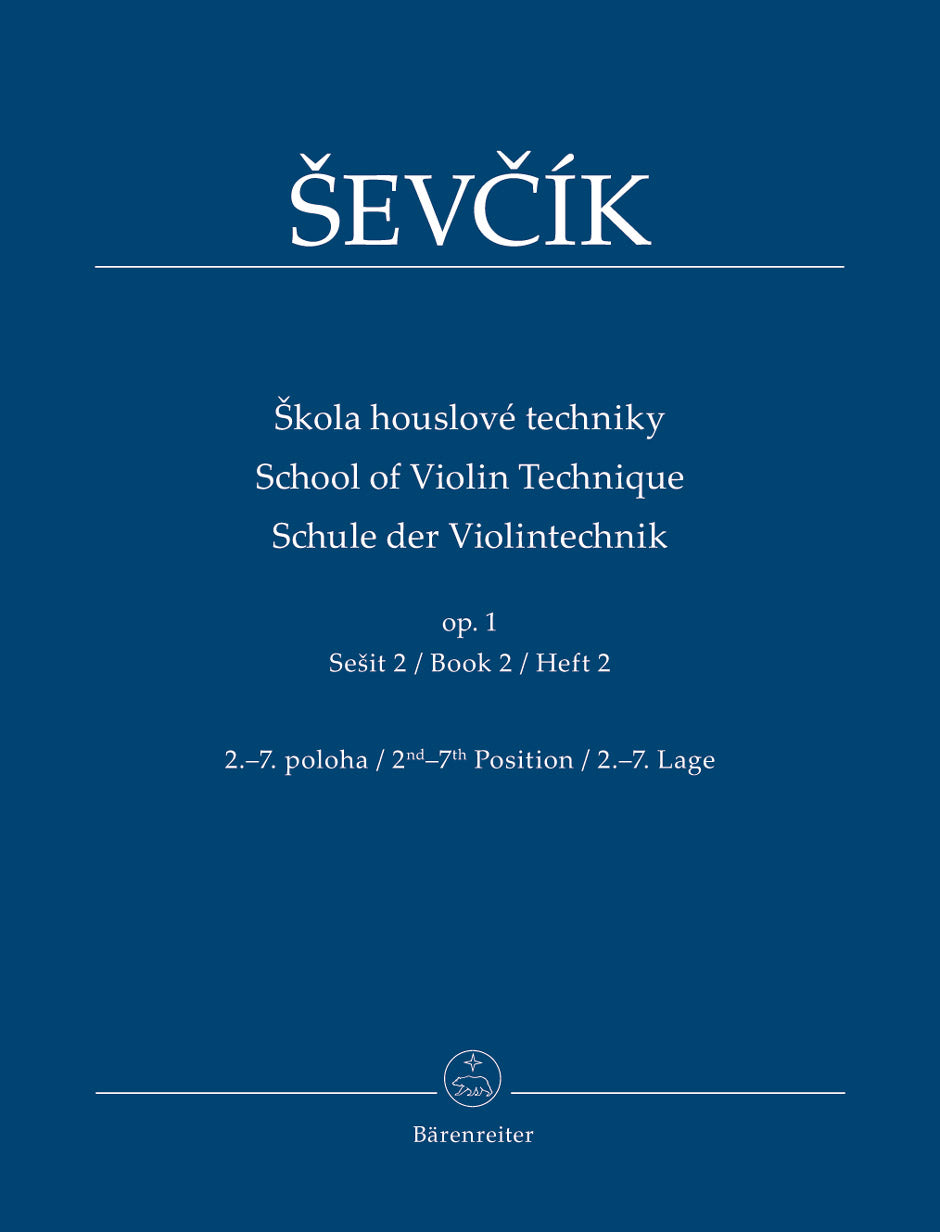 Sevcik School Of Vln Technique Op1 Bk2