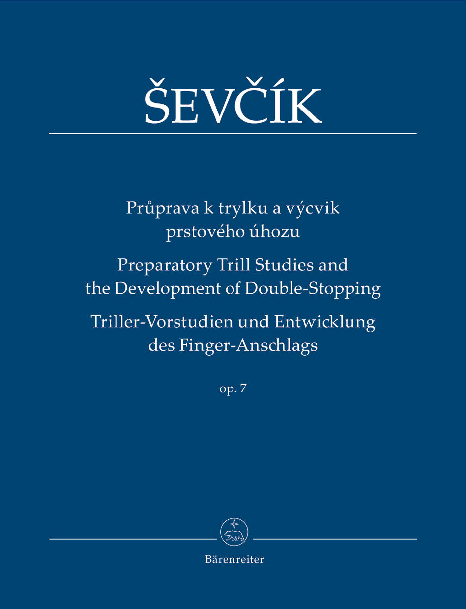 Sevcik Preparatory Trill Studies Op7 Vl