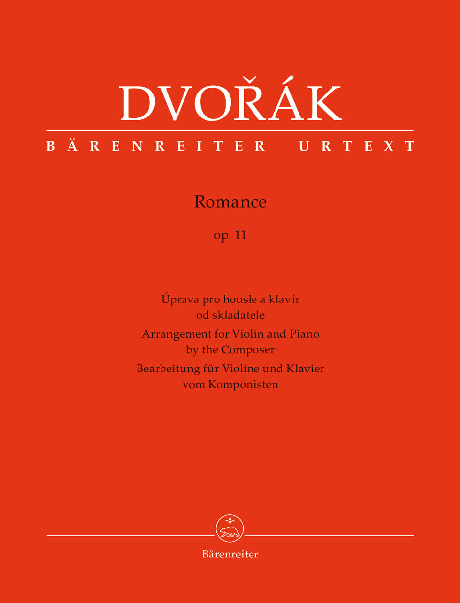 Dvorak Romance Op.11 Vln & Pno BA