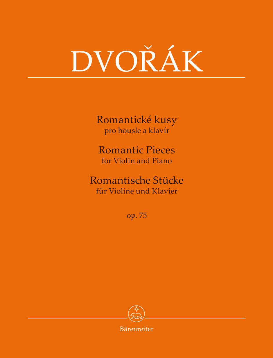 Dvorak Romantic Pieces Op75 Vln BA