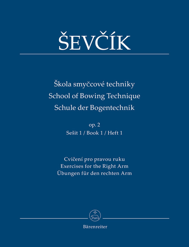 Sevcik School Bowing Technique Op2 Bk1