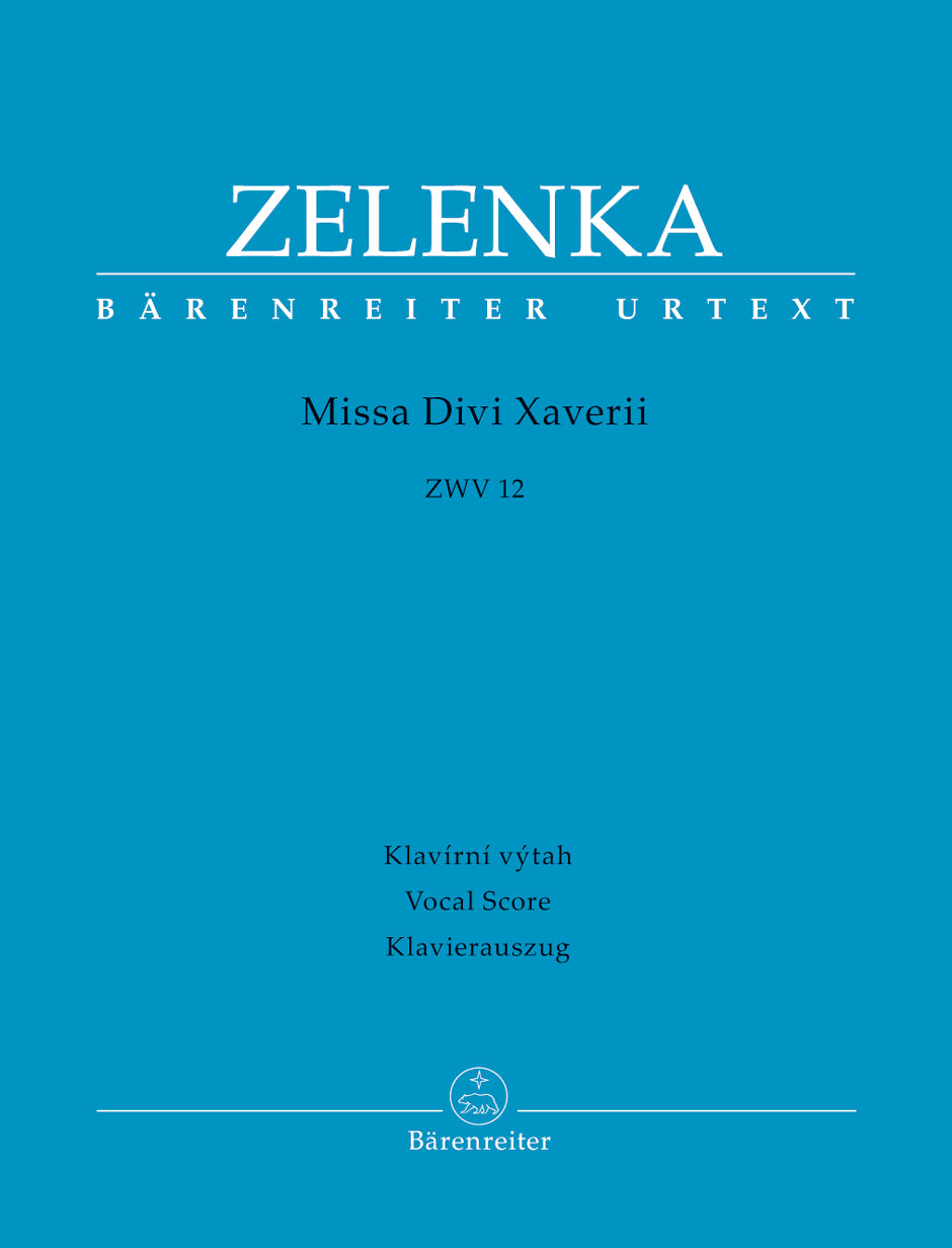 Zelenka Missa Divi Xaverii ZWV12 BA