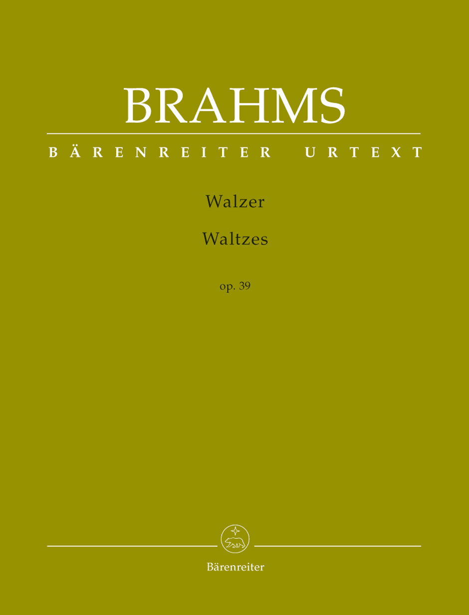 Brahms Waltzes Op39 Pno BA