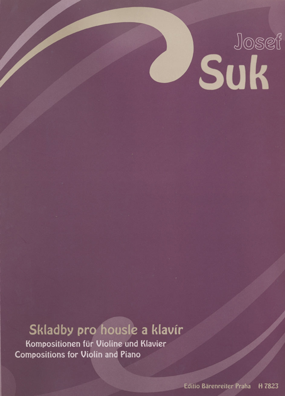 Suk Compositons for vln/pno BA