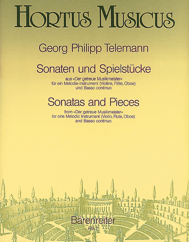 Telemann Sonatas&Pieces Rec/Vln/Flt/Ob&