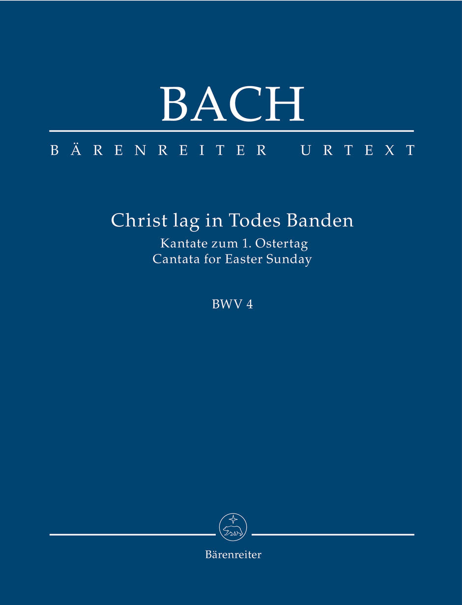 Bach Cantata BWV4 Christ Lag Study Scor
