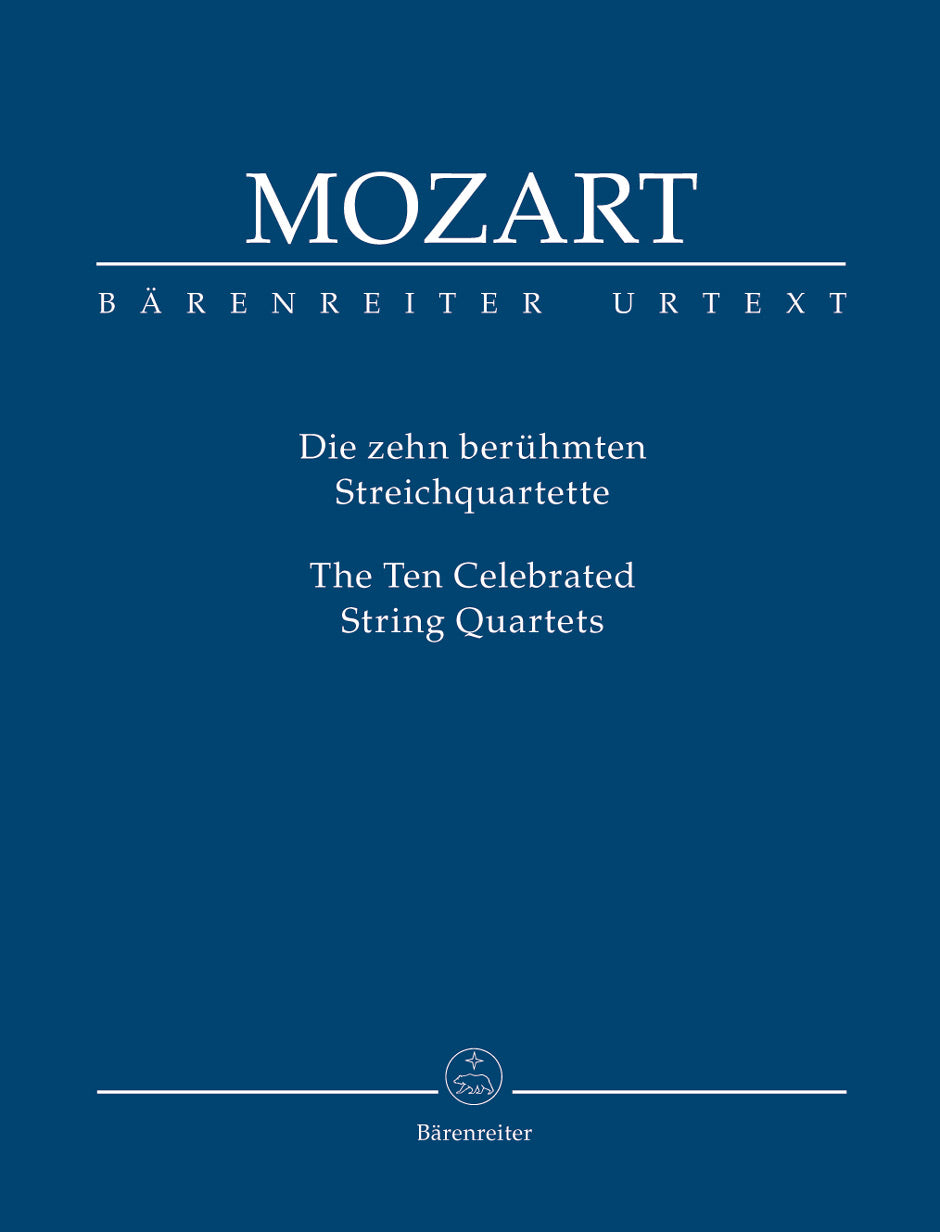 Mozart Ten Celebrated String Quartets F