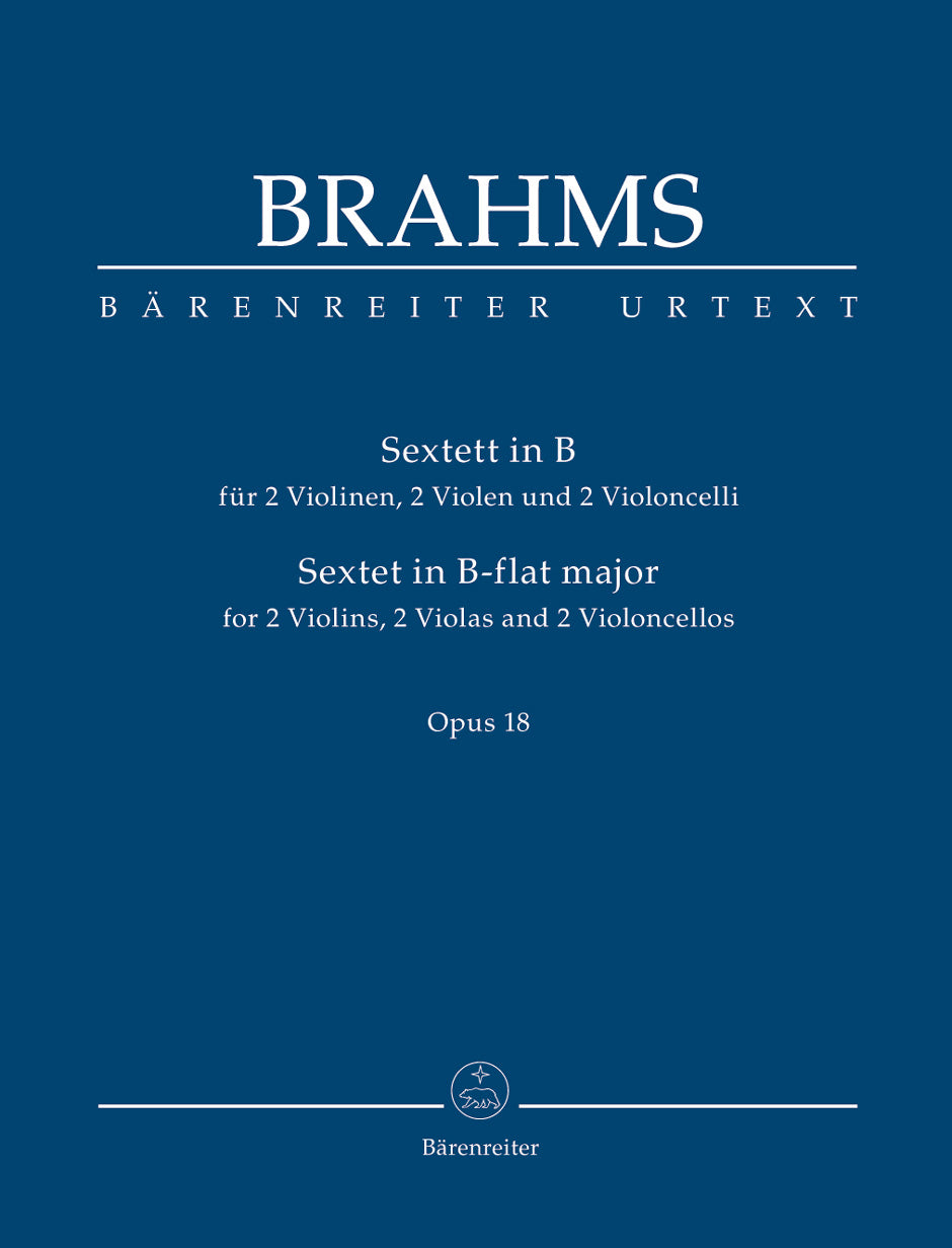 Brahms 6tet Bb maj Op18 M/S BA