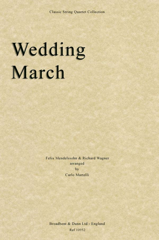 Wedding March STR 4TET Martelli