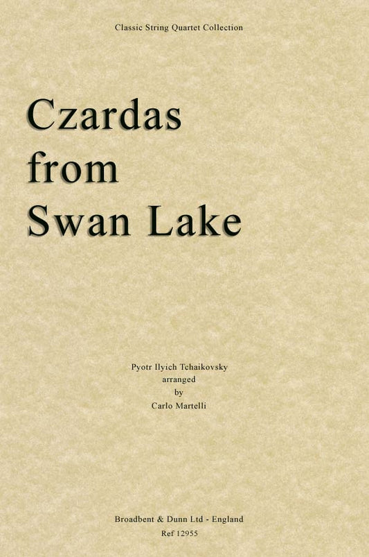 Czardas from Swan Lake STR 4TET Martell