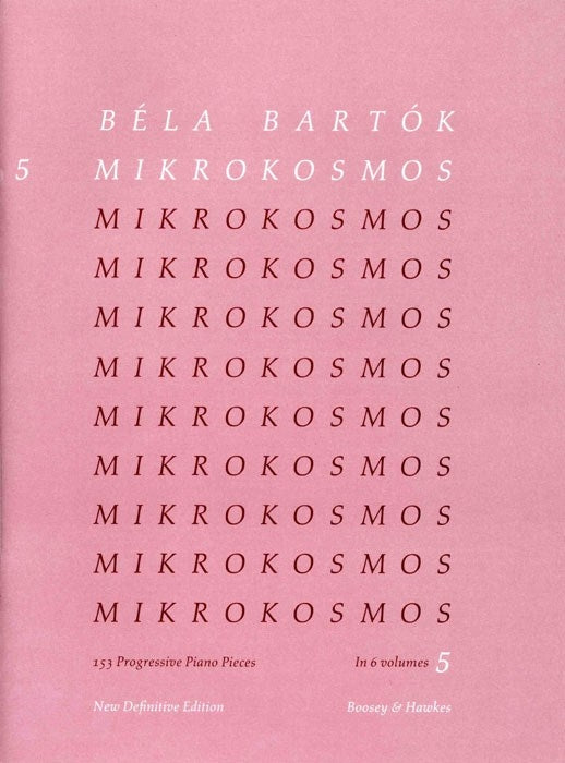 Bartok Mikrokosmos 5 Pno BHP