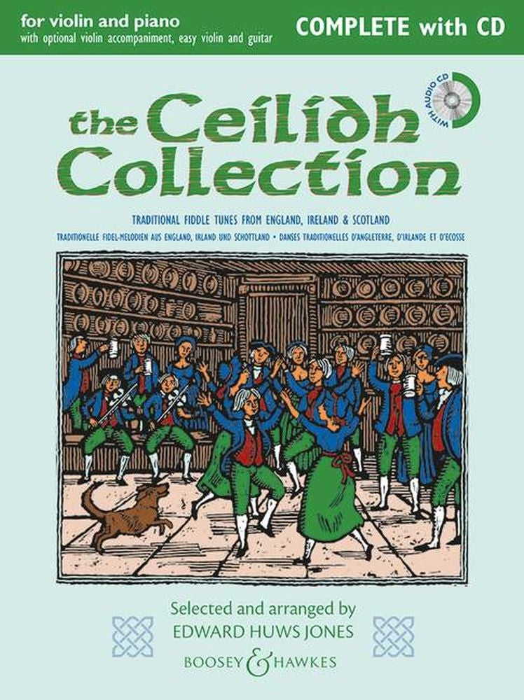 Ceilidh Collection Jones Vln+Pno Bk+CD