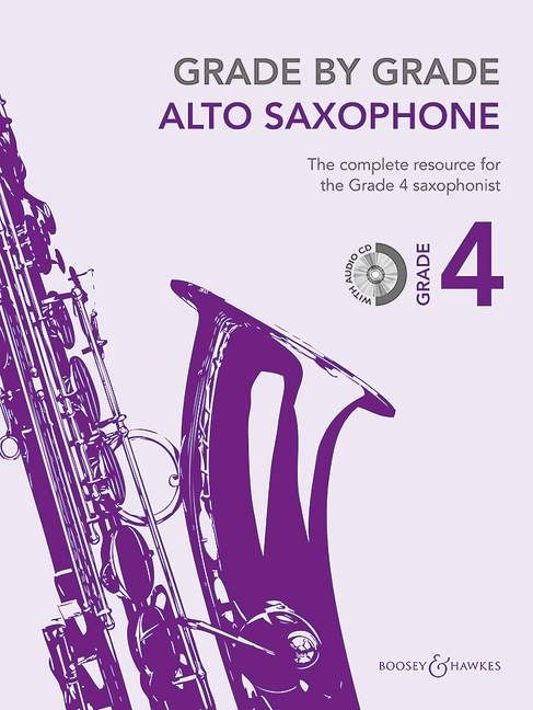 Grade By Grade Sax Gr4 Bk+CD BH