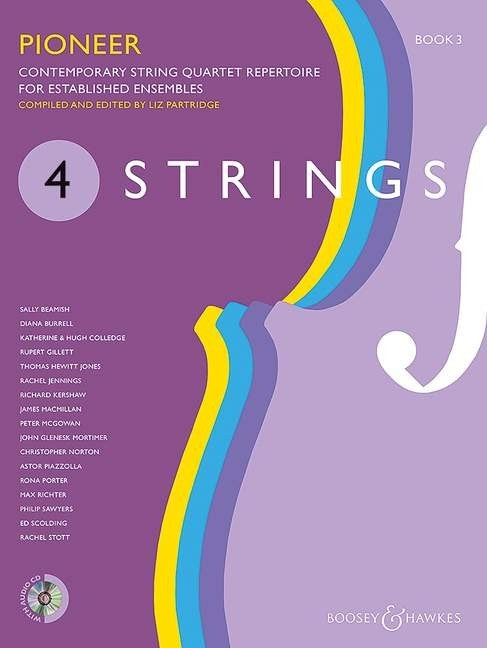 4 Strings Bk3 Pioneer Str 4tet Sc Parti