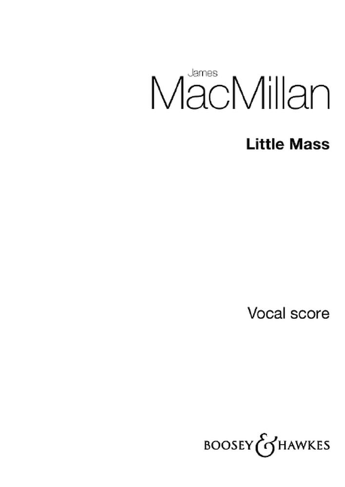 MacMillan Little Mass V/S Childrens Cho