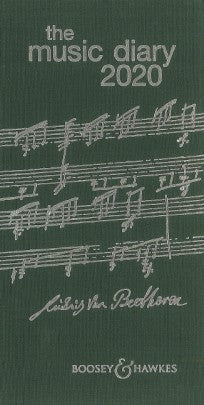 Music Diary 2020 Green