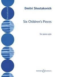 Shostakovich Six Childrens Pieces Pno