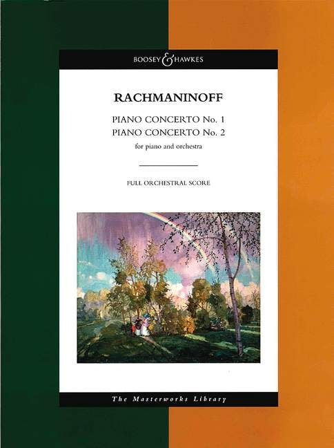 Rachmaninoff Piano Concerto 1&2 Full Sc