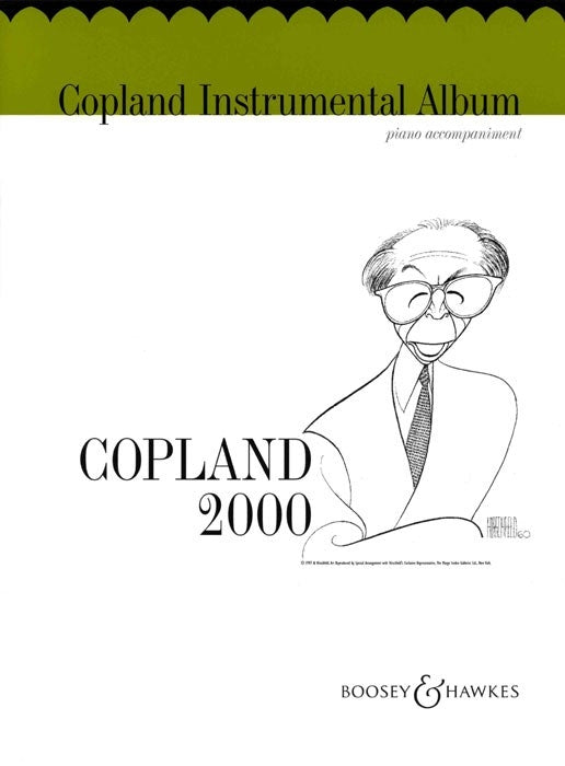 Copland Instr Album pno accomp BHP