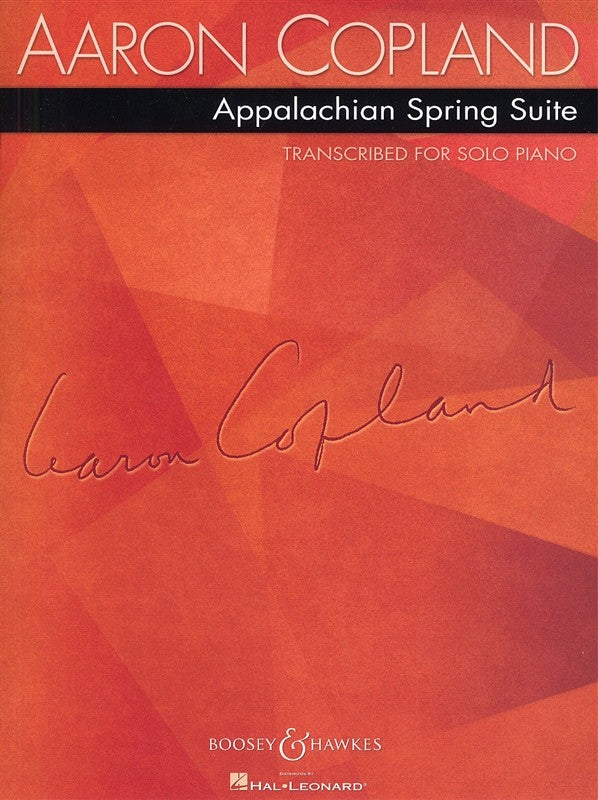 Copland Appalachian Spring Suite Pno BH