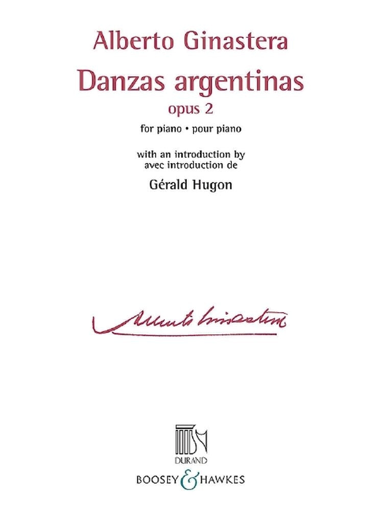 Ginastera Danzas Argentinas op2 Pno DUR