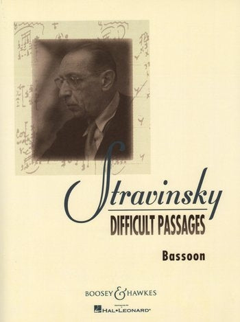 Stravinsky Difficult Passages Bassoon BHP