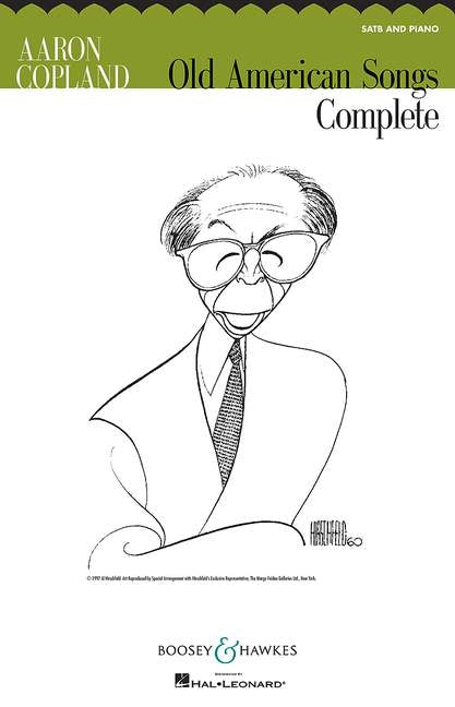 Copland Old American Songs SATB+Pno