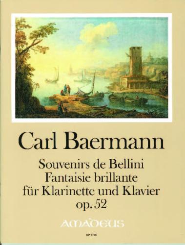 Baermann Souvenirs de Bellini etc Clt&P