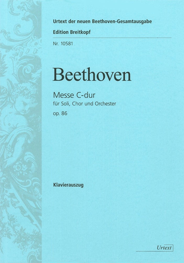 Beethoven Mass in Cmaj Op.86 EB Pno V/S
