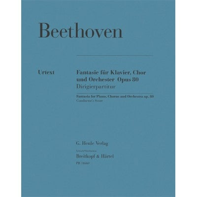 Beethoven Choral Fant c min Pno V/S EB