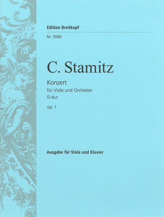 Stamitz Vla Concerto Dmaj Op1 EB