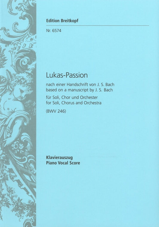 Bach Luke Passion V/S BWV246 EB