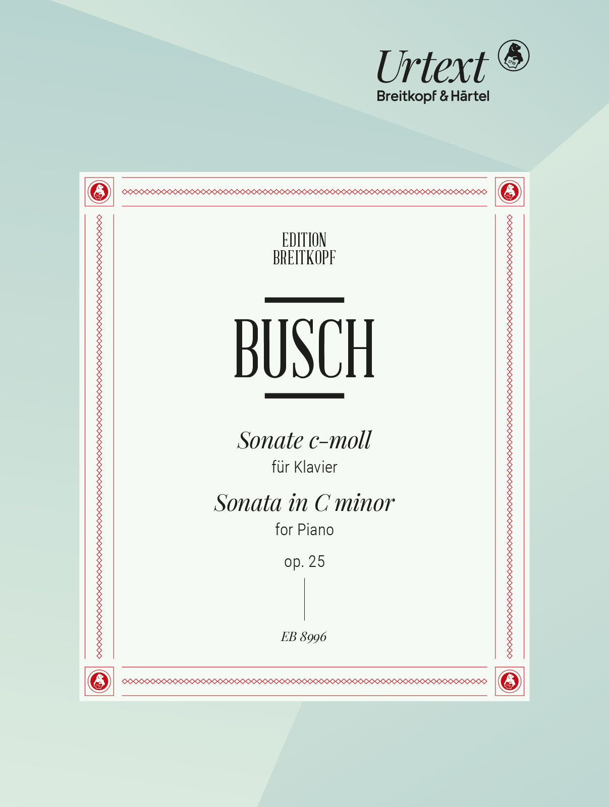 Busch Sonata C min Op25 Pno EB