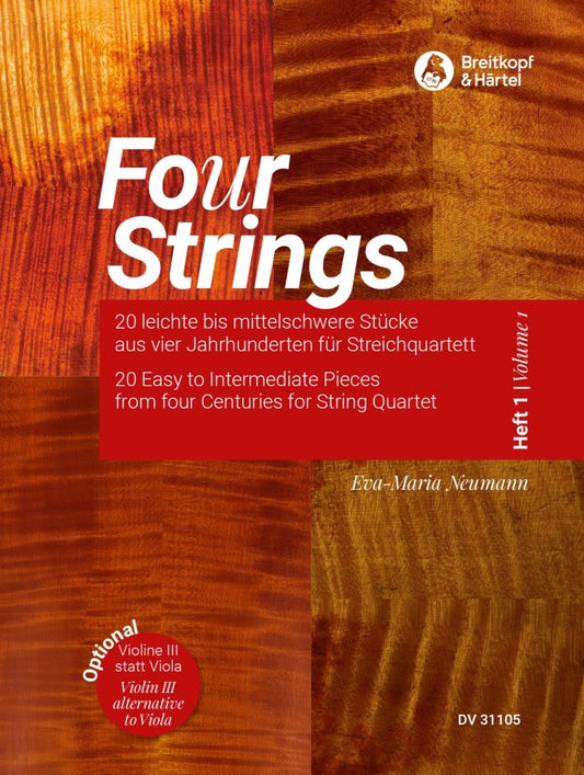 Four Strings Vol1 20 Pieces Str 4tet EB