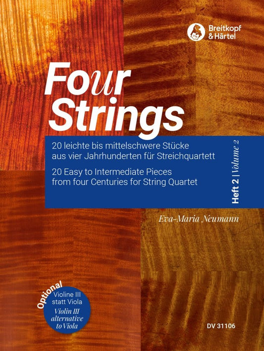 Four Strings Vol2 20 Pieces Str 4tet EB