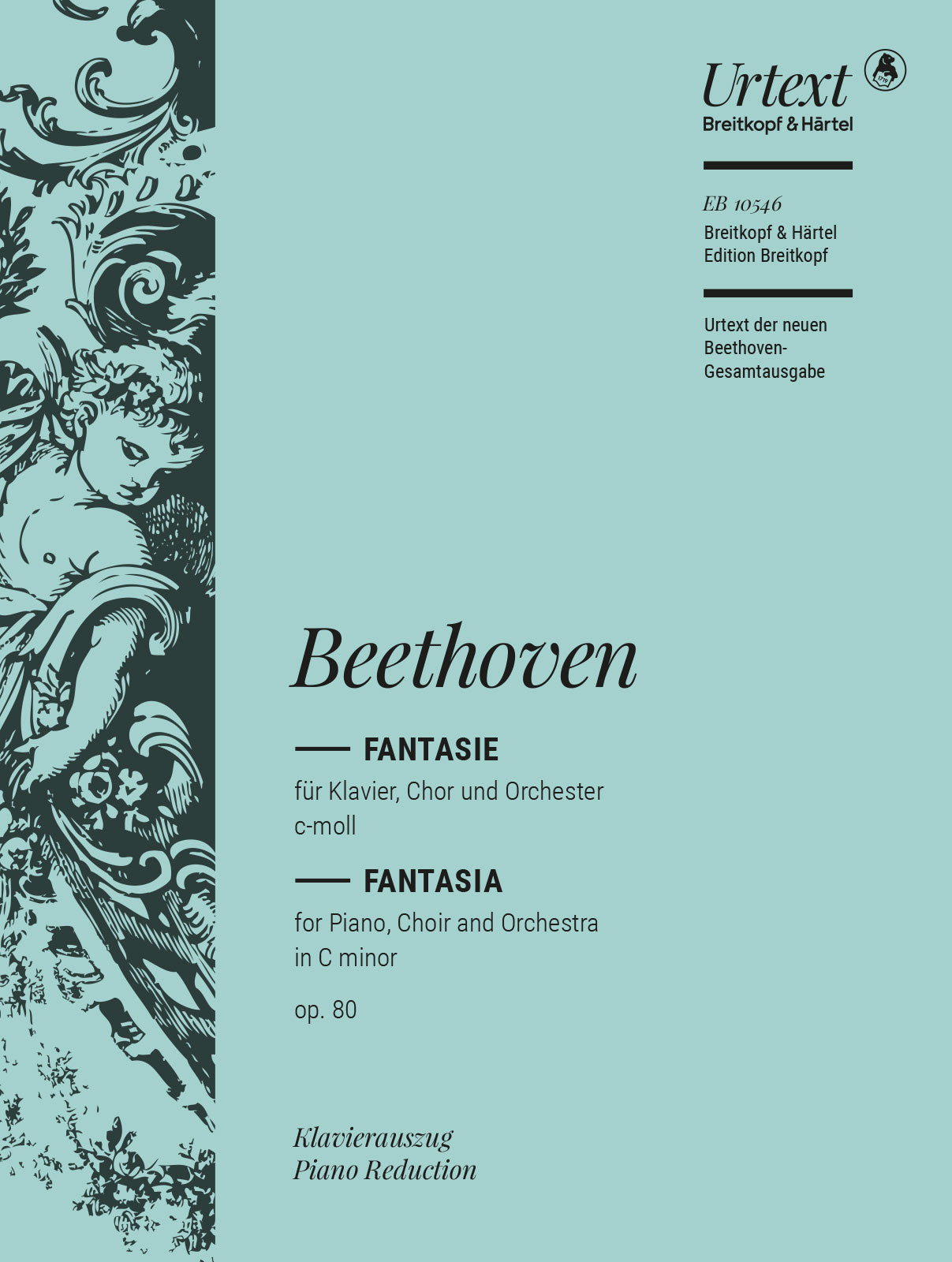 Beethoven Choral Fant c min Pno Reduc EB