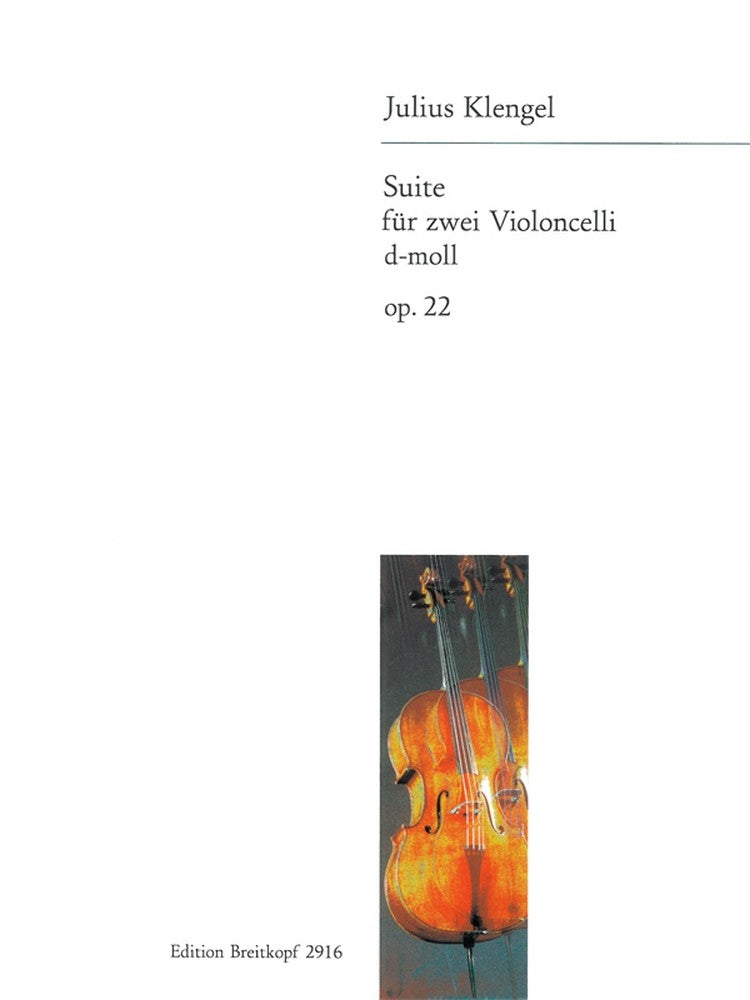 Klengel Suite 2 cello d min op22 EB