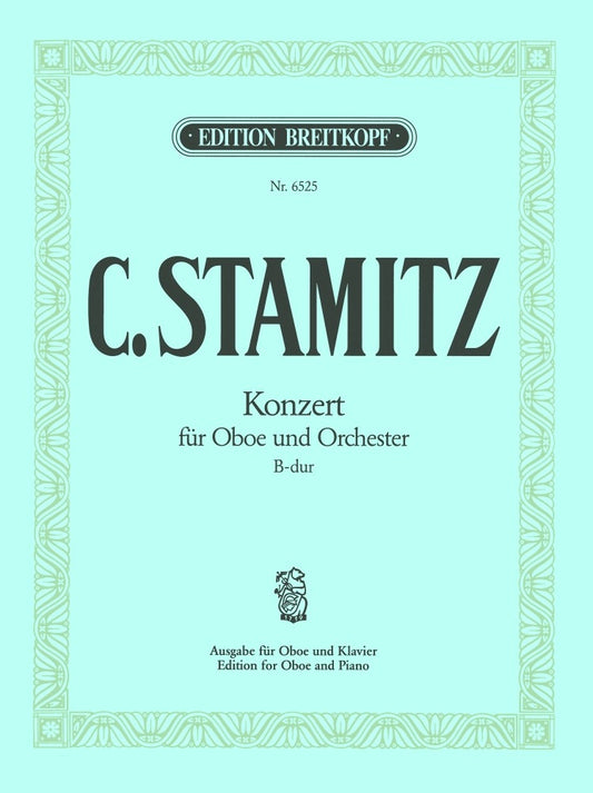Stamitz Oboe Concerto Bmaj EB