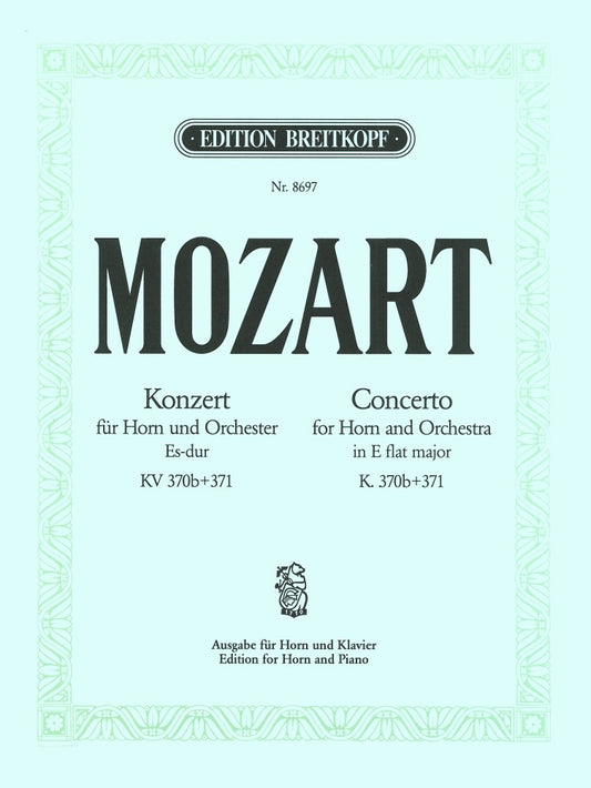 Mozart Hn Concerto Eb Maj KV 370b/371 E