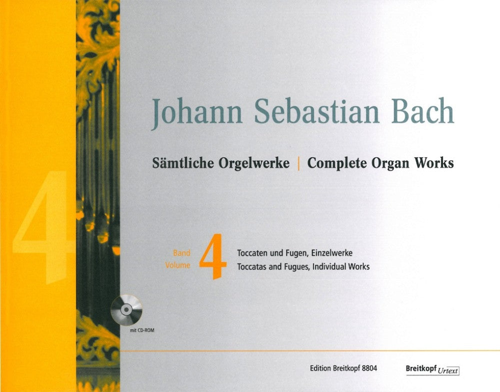 Bach Complete Organ Works Band 4+CD EB