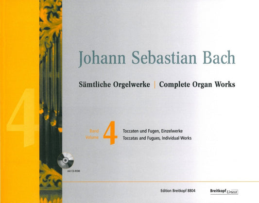 Bach Complete Organ Works Band 4+CD EB