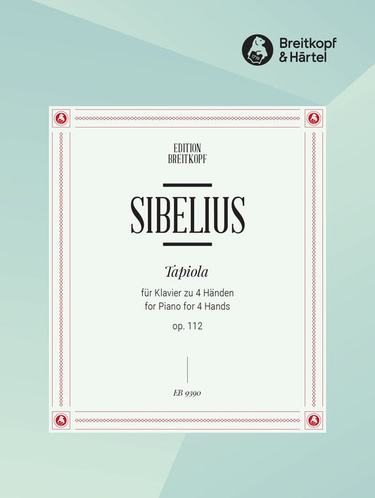 Sibelius Tapiola op112 Piano 4 hands EB