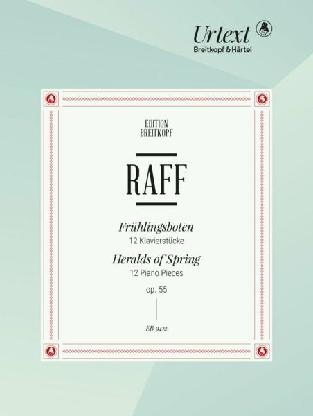 Raff Fruhlingsboten op.55 12 Pno Pieces