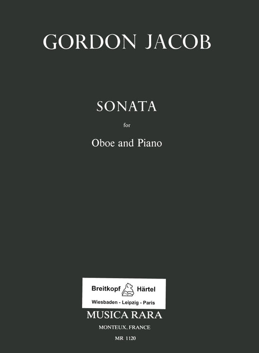 Jacob Sonata Oboe MR