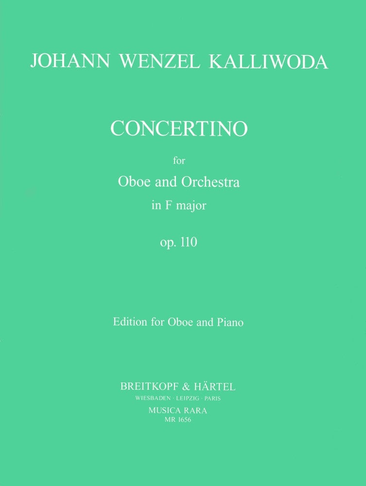 Kalliwoda Oboe Concertino Fmaj Op110 MR